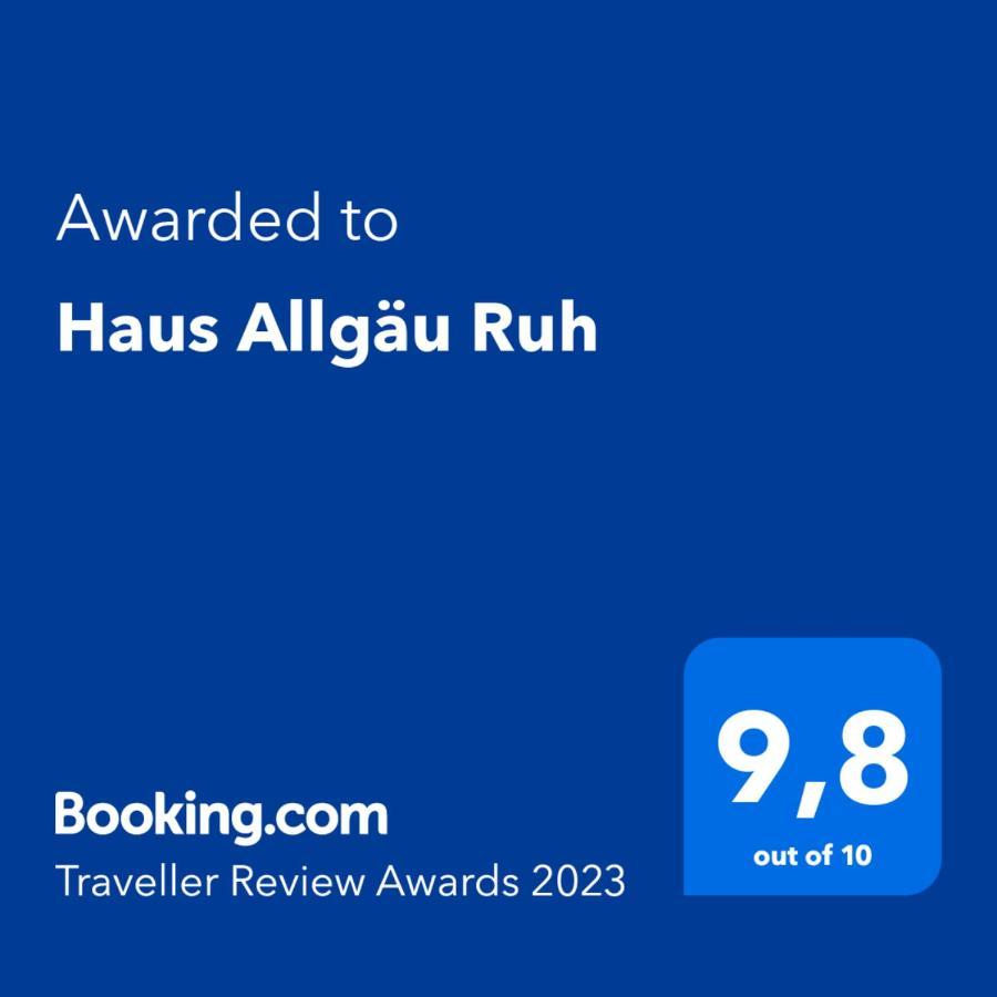 Apartmán Haus Allgaeu Ruh Görisried Exteriér fotografie